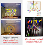 LED Light up Acrylic Message Board Home Decor, LED Lighted Erasable Drawing Board Desktop Light with 7 Pen, Drawing Board, Bar Advertising Boards, LED Board, Led Signs, Creative Led Lighting, Glowing Led Lights