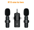 Wireless Collar Clip Microphone Three-in-one Three Connector Mini Microphone 35 Hole - Flex Services