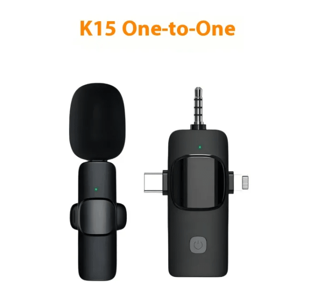 Wireless Collar Clip Microphone Three-in-one Three Connector Mini Microphone 35 Hole - Flex Services