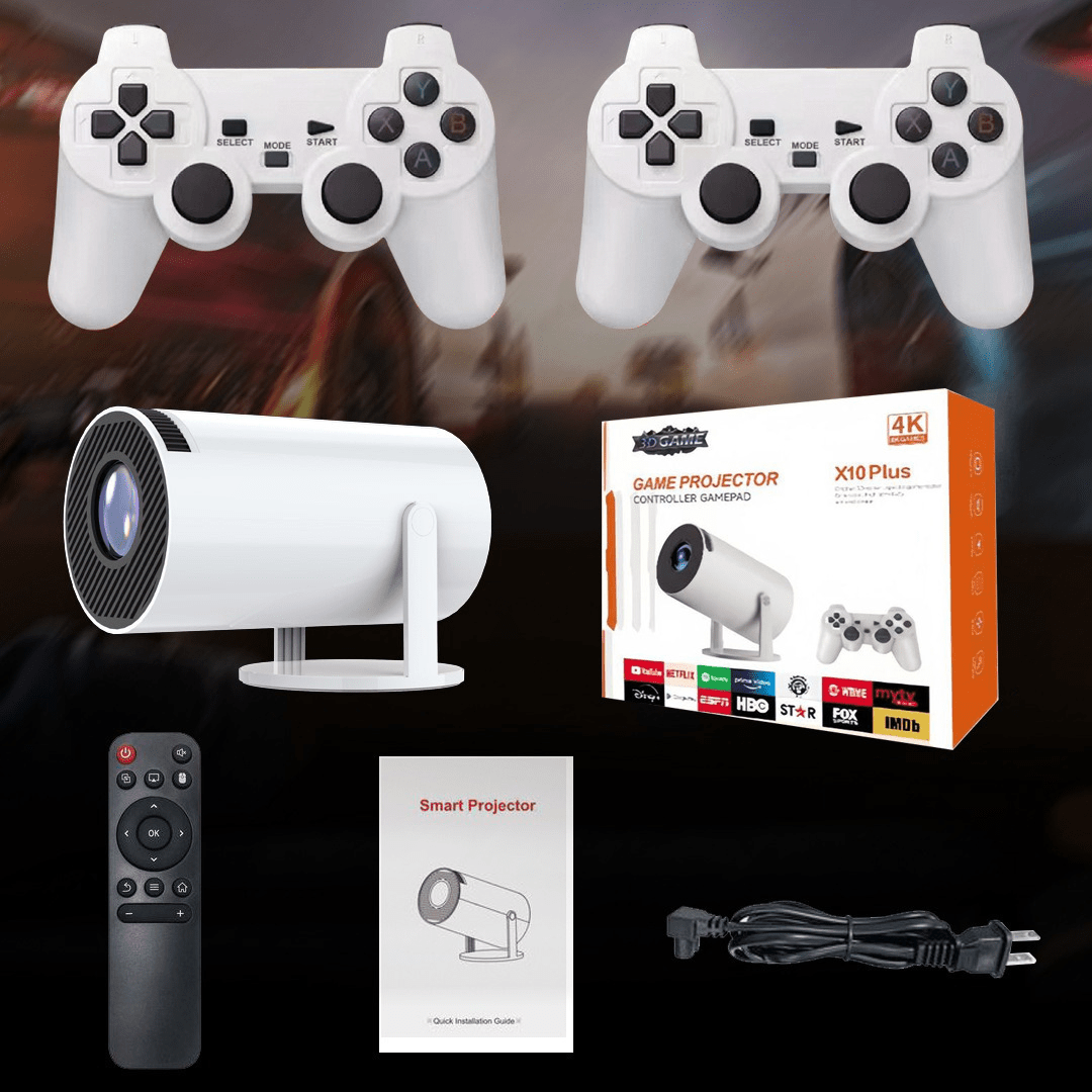 Barrel X10 Plus Portable Home Smart Projector - Flex Services