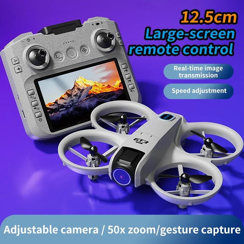 2025New GT3 MAX Drone 8K HD 4.3" Remote Control Headless Mode Helicopter 360° Flip Quadcopter Toys Mini Drone Fors Kid Toy Gifts - Flex Services