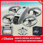 2025New GT3 MAX Drone 8K HD 4.3" Remote Control Headless Mode Helicopter 360° Flip Quadcopter Toys Mini Drone Fors Kid Toy Gifts - Flex Services