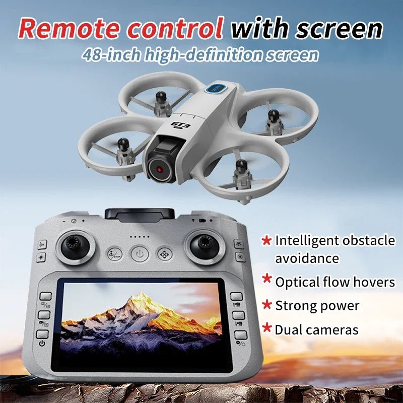 2025New GT3 MAX Drone 8K HD 4.3" Remote Control Headless Mode Helicopter 360° Flip Quadcopter Toys Mini Drone Fors Kid Toy Gifts - Flex Services